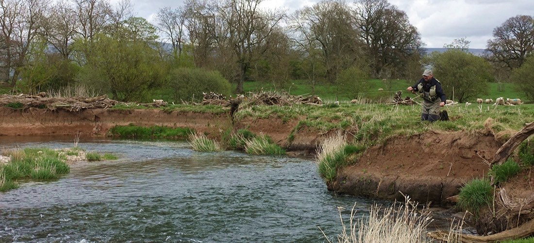 Trout Fishing on the River Lyvennet